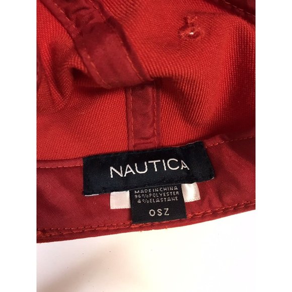 Nautica Red Adjustable Hat - Picture 7 of 7